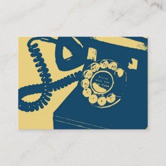 Rotary Telephone Pop Art