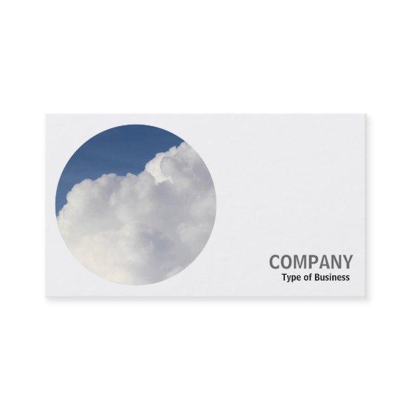 Round Photo - Cumulus Cloud