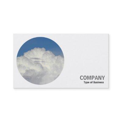 Round Photo - Cumulus Clouds