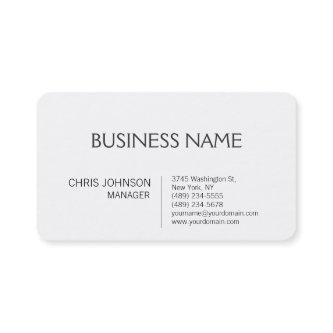 Rounded Corner Contemporary Manager