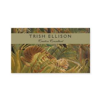Rousseau Jungle Tropical Tiger Art