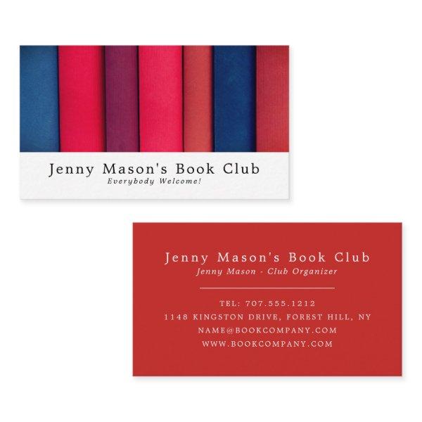 Row of Books, Book Club