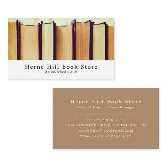 Row of Old Books, Book Store