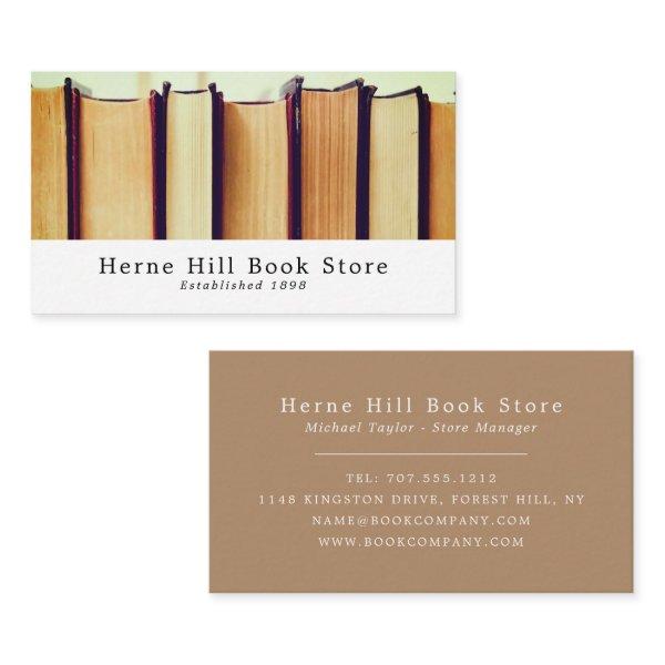 Row of Old Books, Book Store