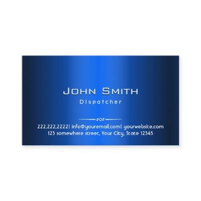 Royal Blue Metal Dispatcher