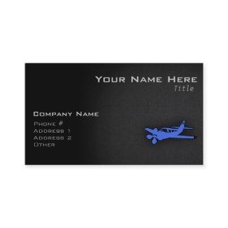 Royal Blue Small Plane