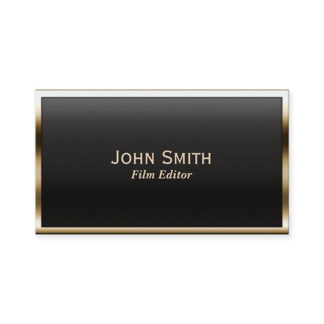Royal Gold Border Film Editor
