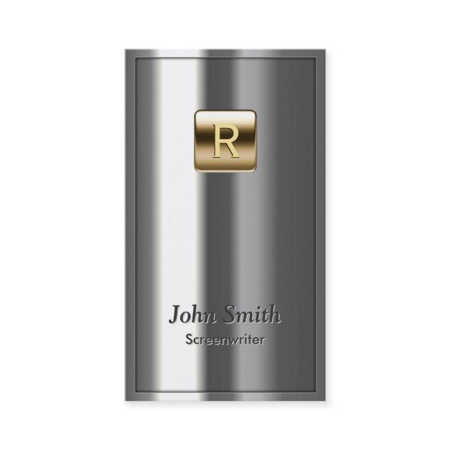 Royal Metallic Screenwriter