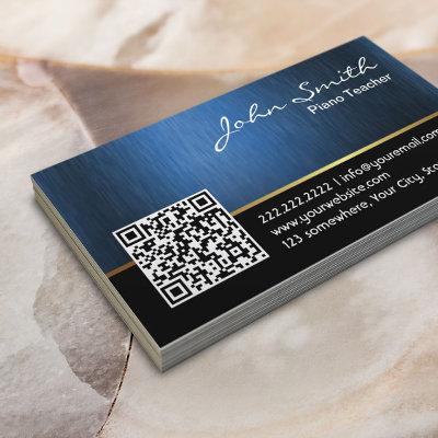 Royal QR code Piano Teacher