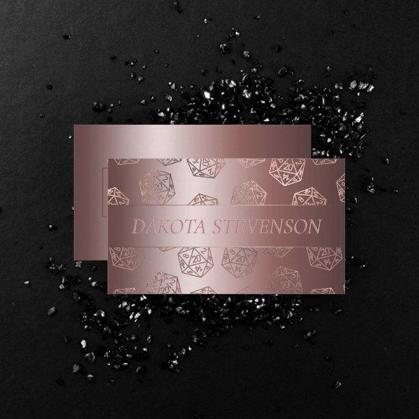RPG Luxe | Mauve Fantasy Tabletop Gamer Branding
