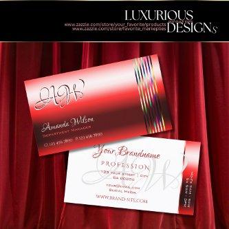 Ruby Red Shimmer Effects Monogram Opening Hours