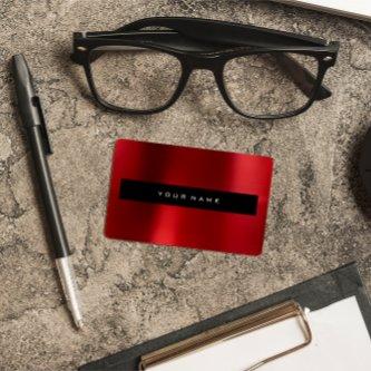 Ruby Red Wine Metallic Black Sommelier Stylist