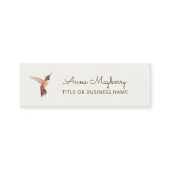 Rufous Hummingbird Mini