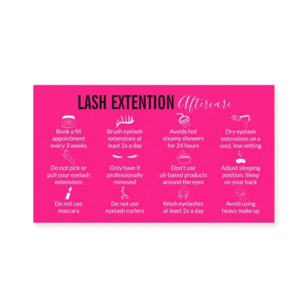 Rules to follow after getting eyelash extensions
