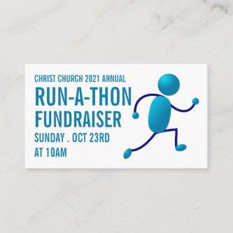 Runner Logo, Charity Run-Walk-a-Thon Event