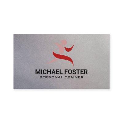 Runner Stylized Logo | Kettle Bells Appointment Card