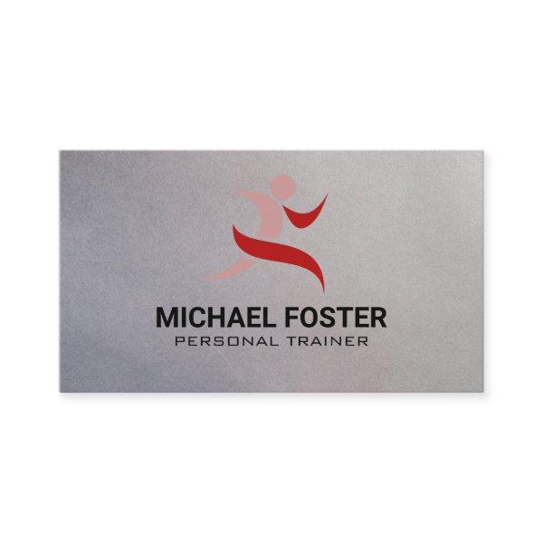 Runner Stylized Logo | Kettle Bells Appointment Card
