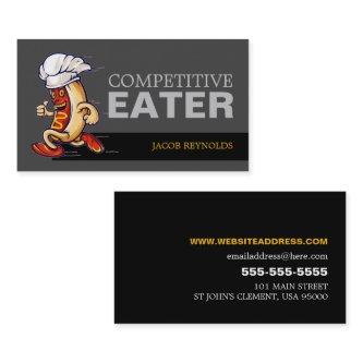 Running Hot Dog - Competitive/Speed Eater