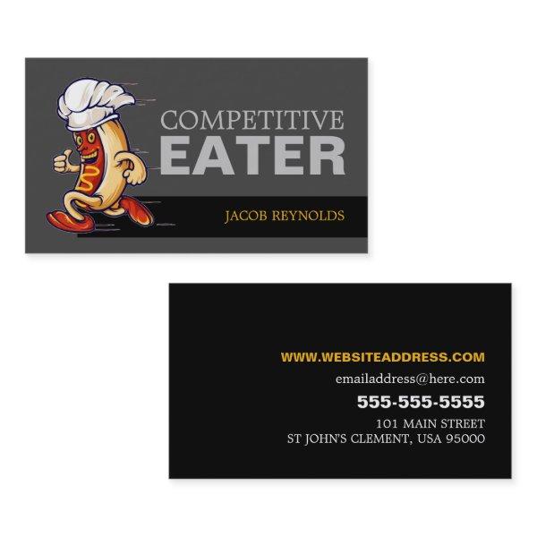 Running Hot Dog - Competitive/Speed Eater