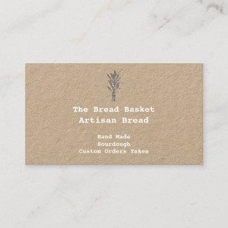 Rustic Artisan  Bakery | Bundle of Wheat Kraft