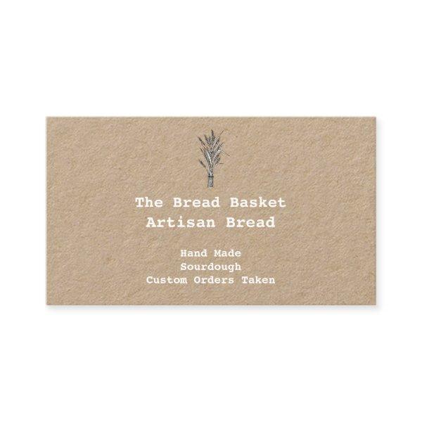 Rustic Artisan  Bakery | Bundle of Wheat Kraft