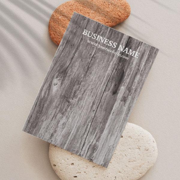 Rustic Beach Driftwood Background Earring Cards