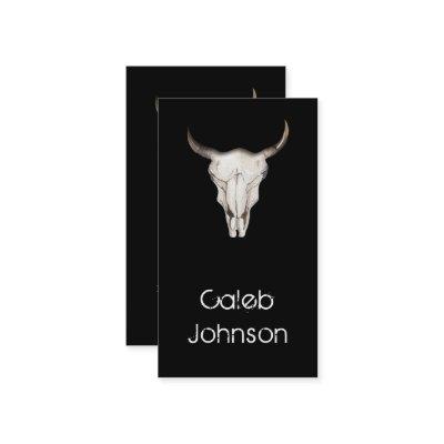 Rustic Boho Bohemian Cow Bull Country Western