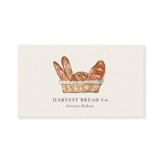 Rustic Breads in Basket  Bakery