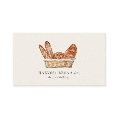 Rustic Breads in Basket  Bakery
