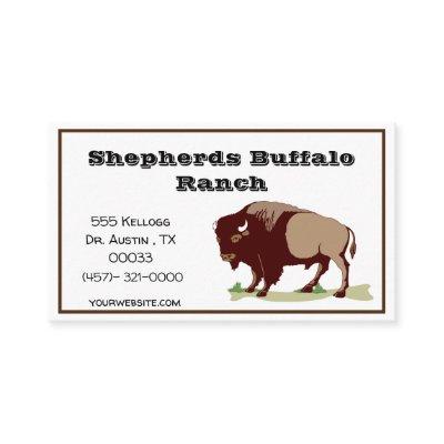 Rustic Buffalo Ranch Style