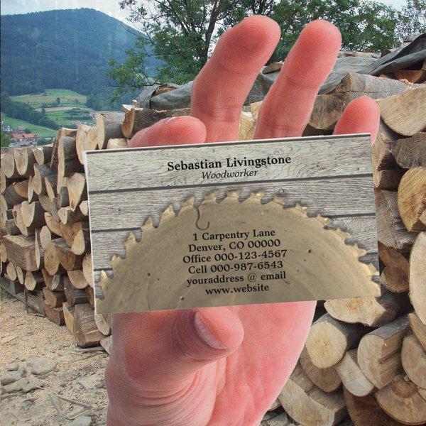 Rustic Circular Saw Carpentry Professional