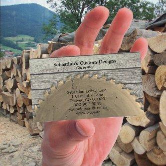 Rustic Circular Saw Carpentry Professional