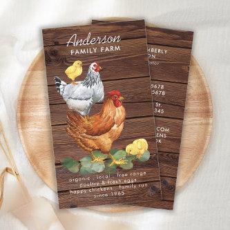 Rustic Country Chicken Hens Farm Fresh Eggs Farmer