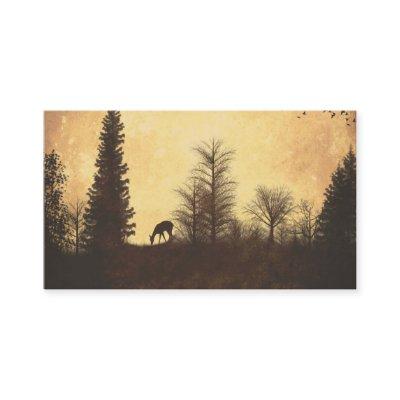 Rustic Country Deer in Trees