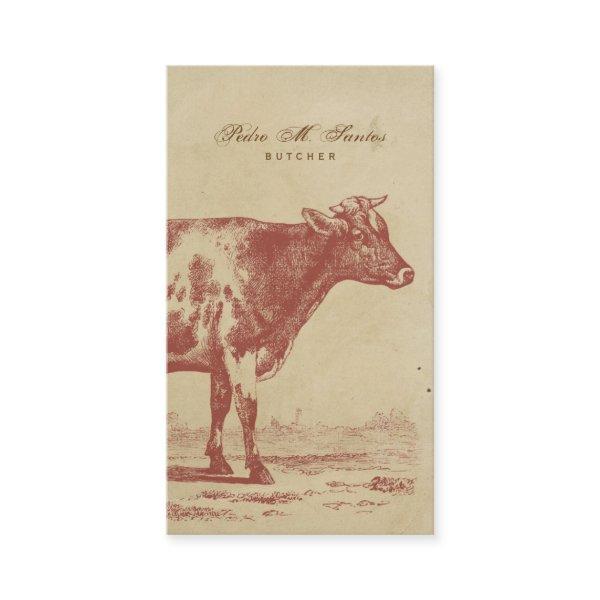 Rustic Country Vintage Milk Cow Simple Cool Animal