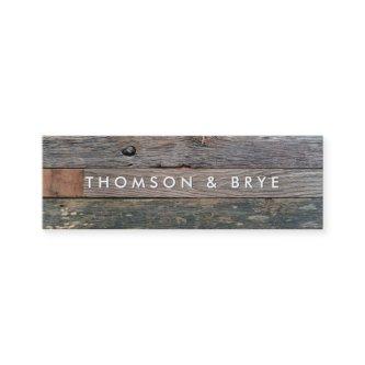 Rustic Country Vintage Reclaimed Wood Nature Mini