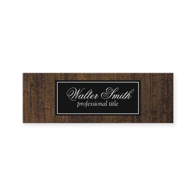 Rustic Distressed Wood Mini