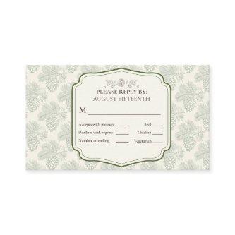Rustic Elegance Fall Pinecone
