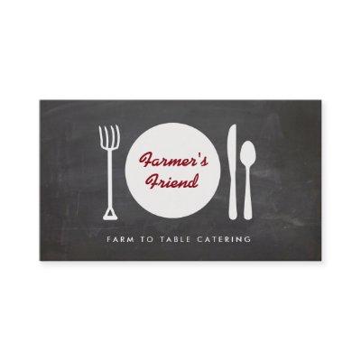Rustic Farm to Table Catering Chalkboard