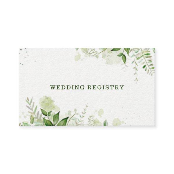 Rustic Greenery Vineyard Wedding Registry Business