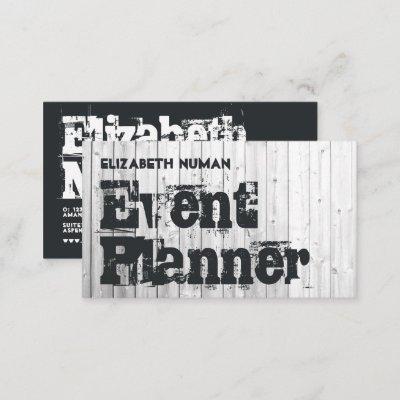 Rustic Grunge Event Planner