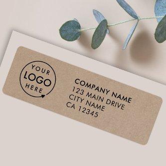 Rustic Kraft | Business Logo Company Address Label