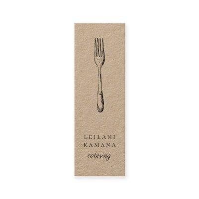 Rustic Kraft Fork Mini