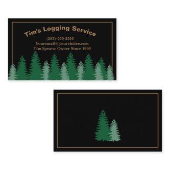 Rustic Logging Tree Company Service