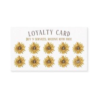 Rustic Loyalty Sunflowers Punch Buy nine get free