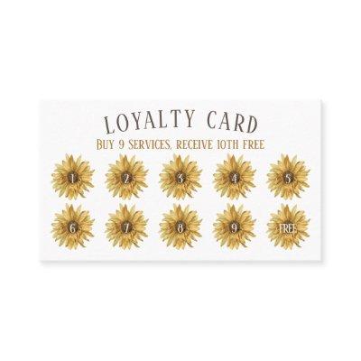 Rustic Loyalty Sunflowers Punch Buy nine get free