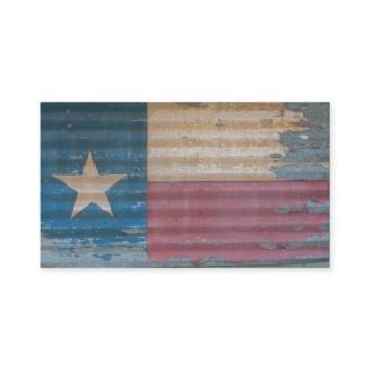 Rustic Old Texas Lone Star Flag cusomizable