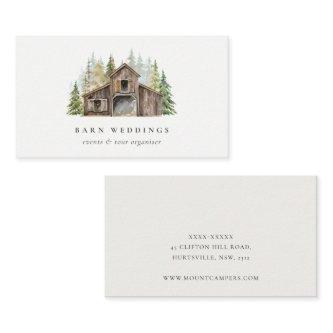 Rustic Pine Forest Barnyard Event Holiday Home