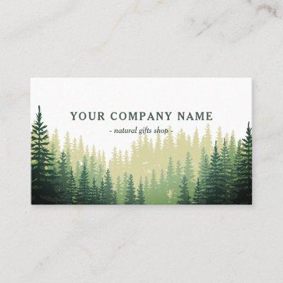 Rustic Pine Forest Logo