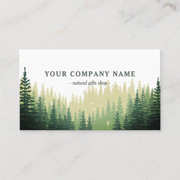 Rustic Pine Forest Logo